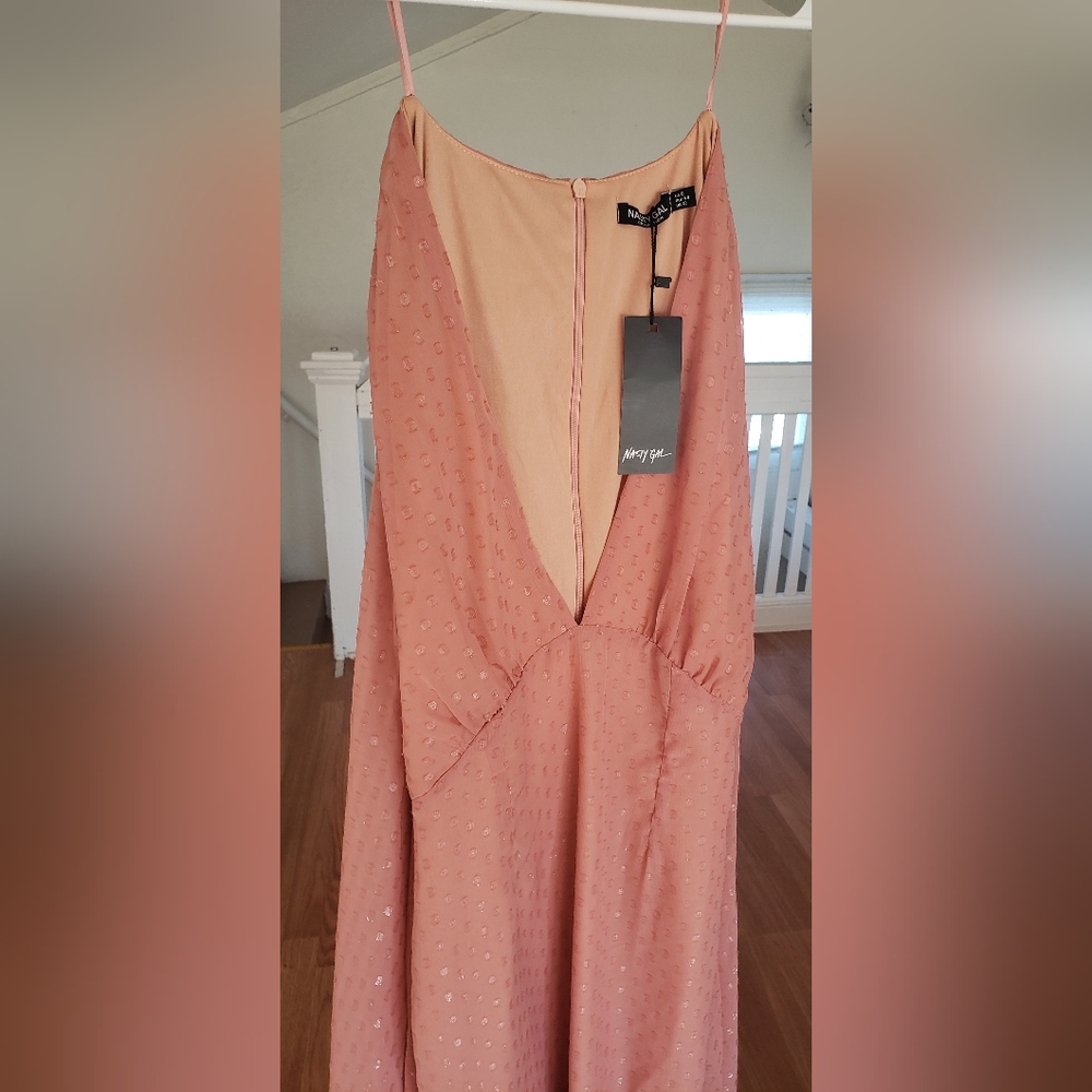 Nasty Gal Pink Mini Cocktail Dress Size 8 / Medium